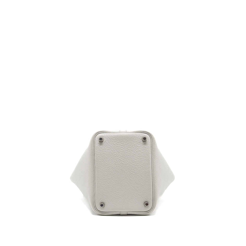 HERMES PICOTIN 18 LOCK BAG CLEMENCE GRIS PERLE SHW