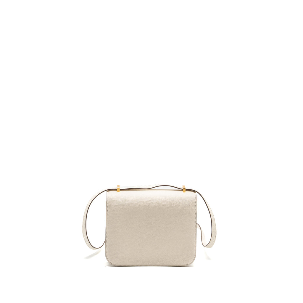 HERMES MINI CONSTANCE CHÈVRE MYSORE NATA GHW