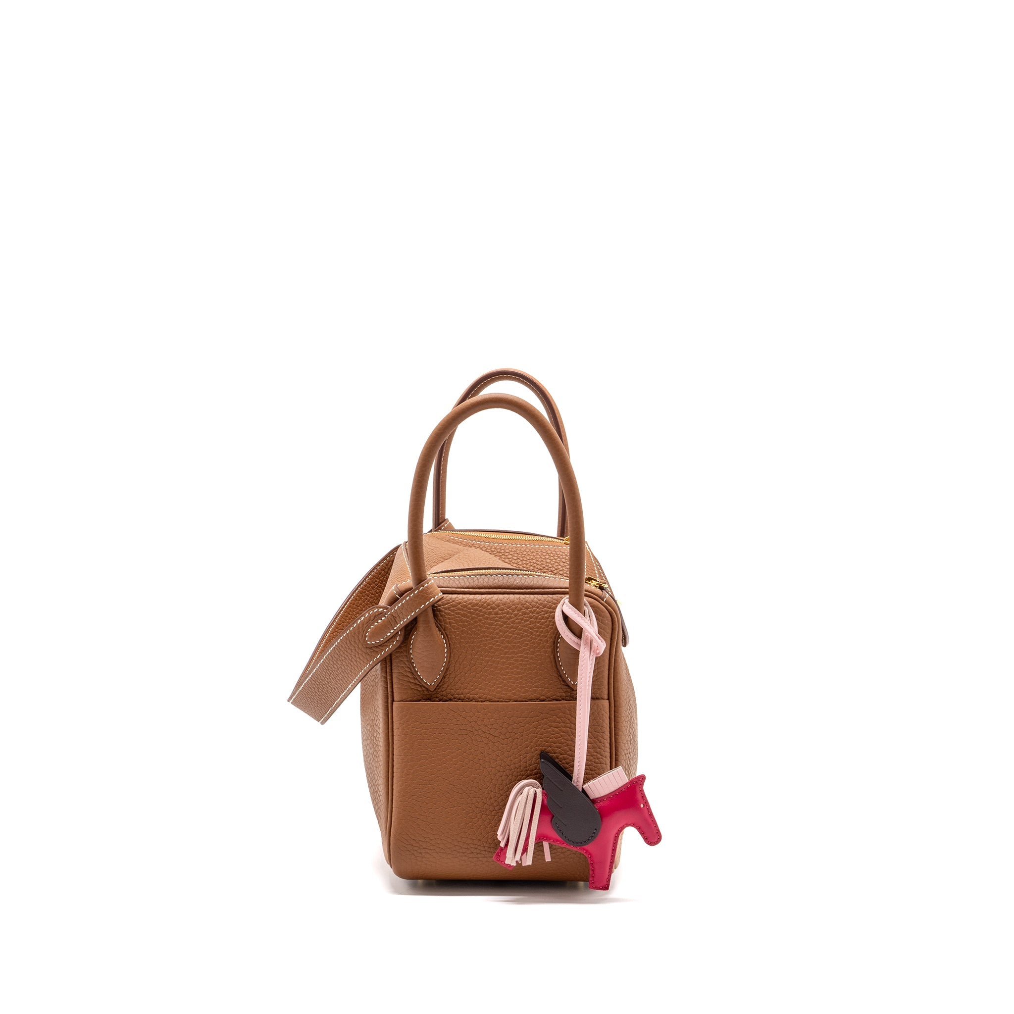 HERMES LINDY 26 CLEMENCE GOLD WITH GHW