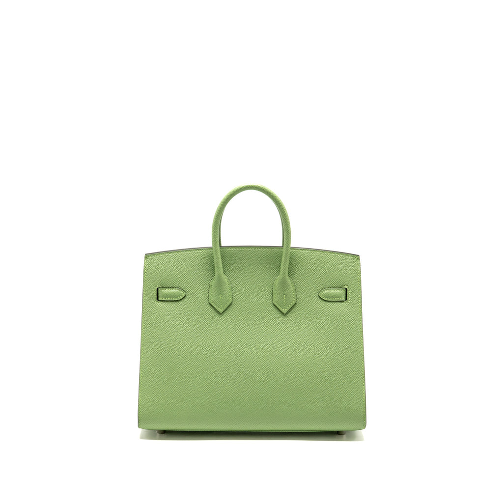 HERMES BIRKIN 25 EPSOM VERT CRIQUET SHW