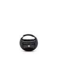 CHANEL 23B ROUND CLUTCH CAVIAR BLACK LGHW (MICROCHIP)