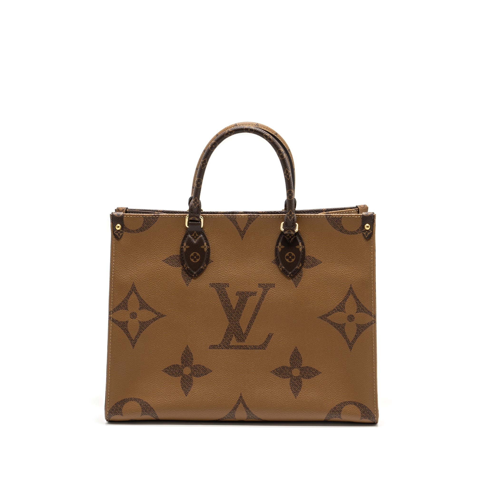 LOUIS VUITTON ONTHEGO MM MONOGRAM CANVAS GHW