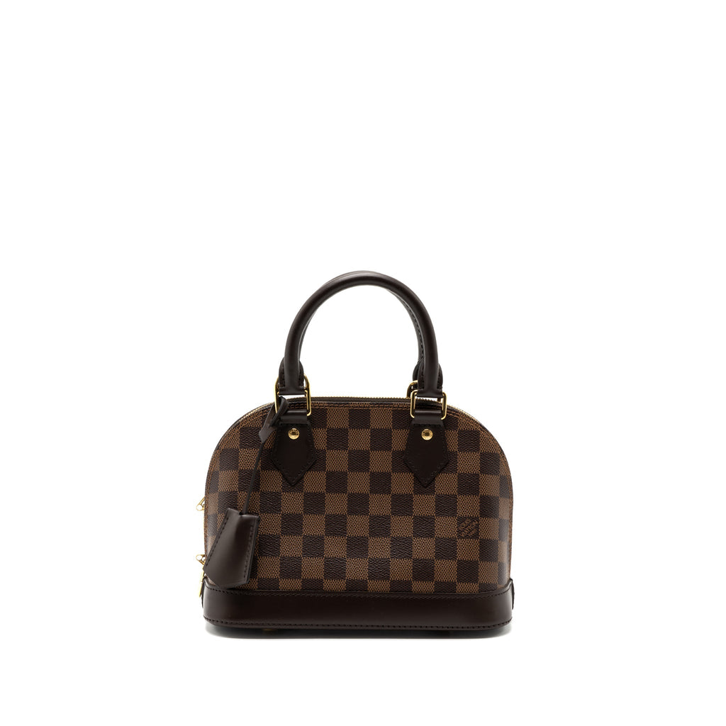 LOUIS VUITTON ALMA BB DAMIER EBENE GHW