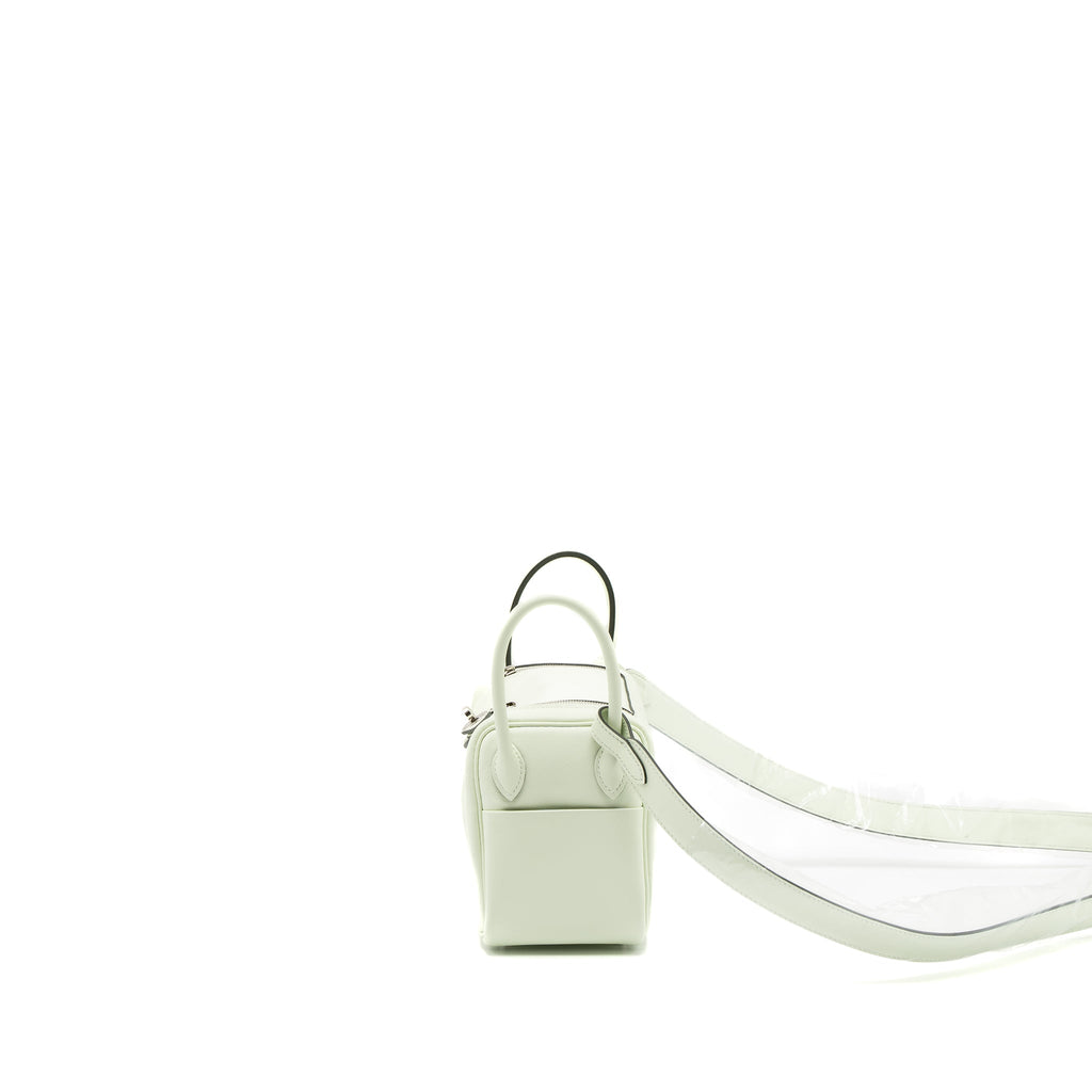 HERMES MINI LINDY SWIFT VERT FIZZ SHW