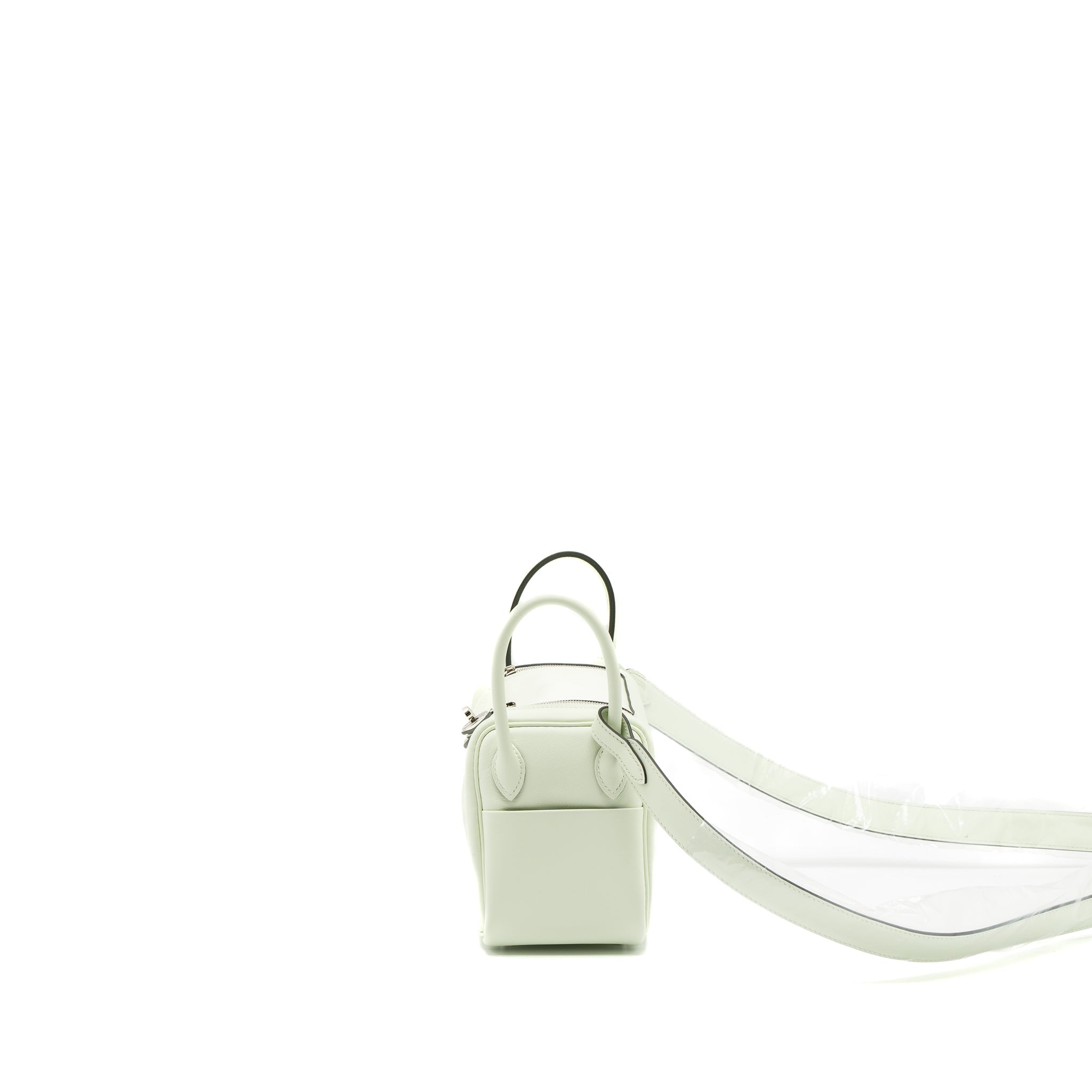 HERMES MINI LINDY SWIFT VERT FIZZ SHW
