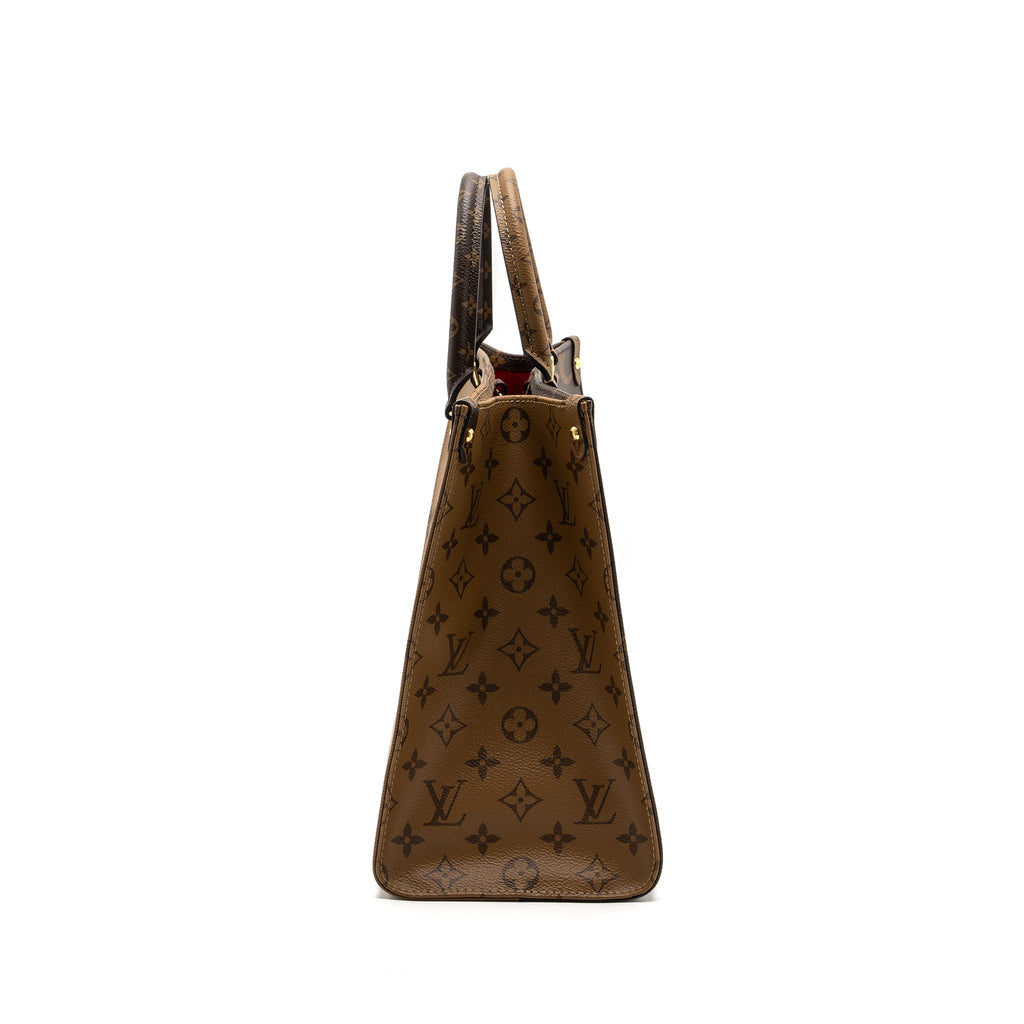 LOUIS VUITTON ONTHEGO MM MONOGRAM CANVAS GHW