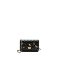 CHANEL 2.55 REISSUE LUCKY CHARMS WALLET ON CHAIN AGED CALFSKIN BLACK GHW