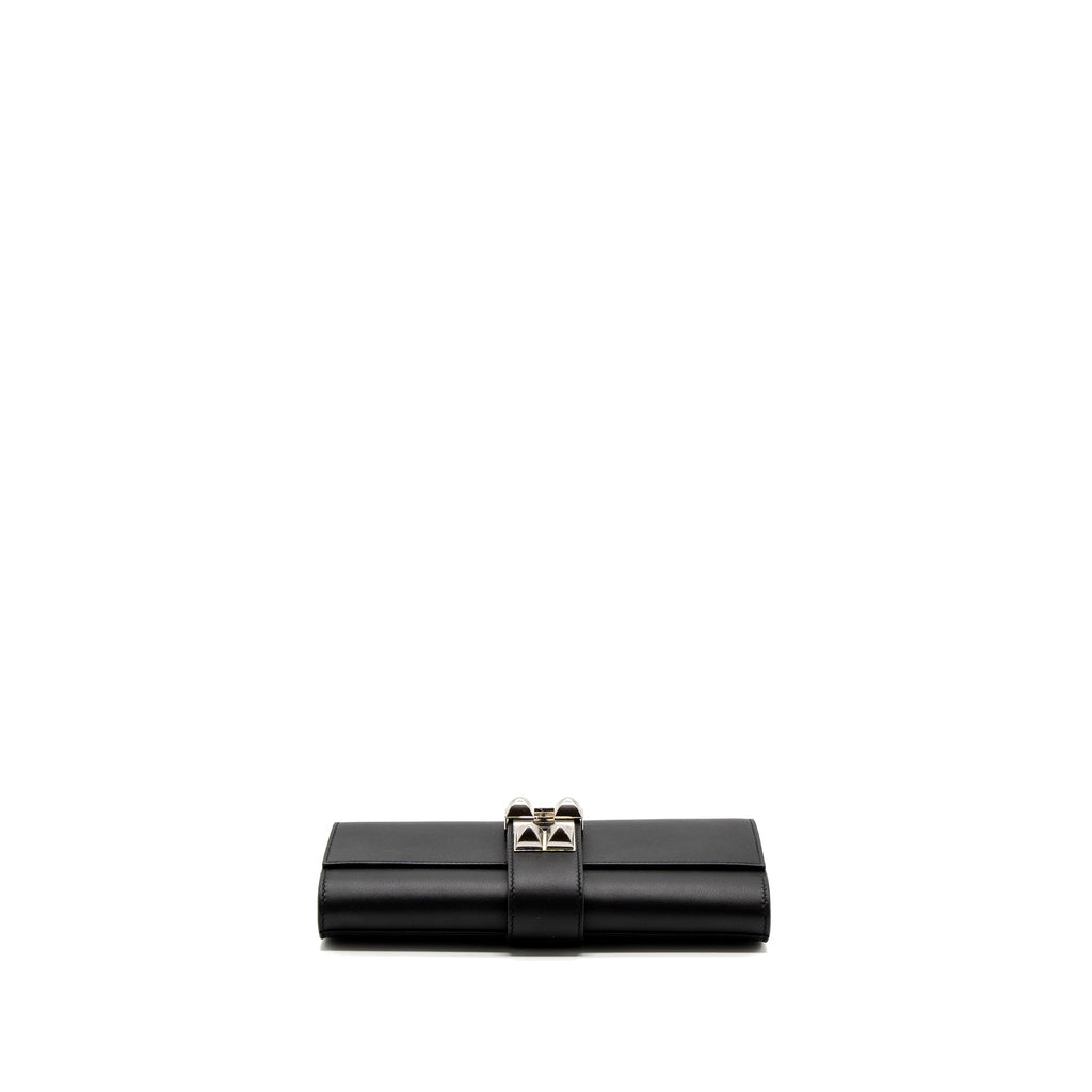 HERMES POCHETTE MEDOR 23 SWIFT BLACK SHW