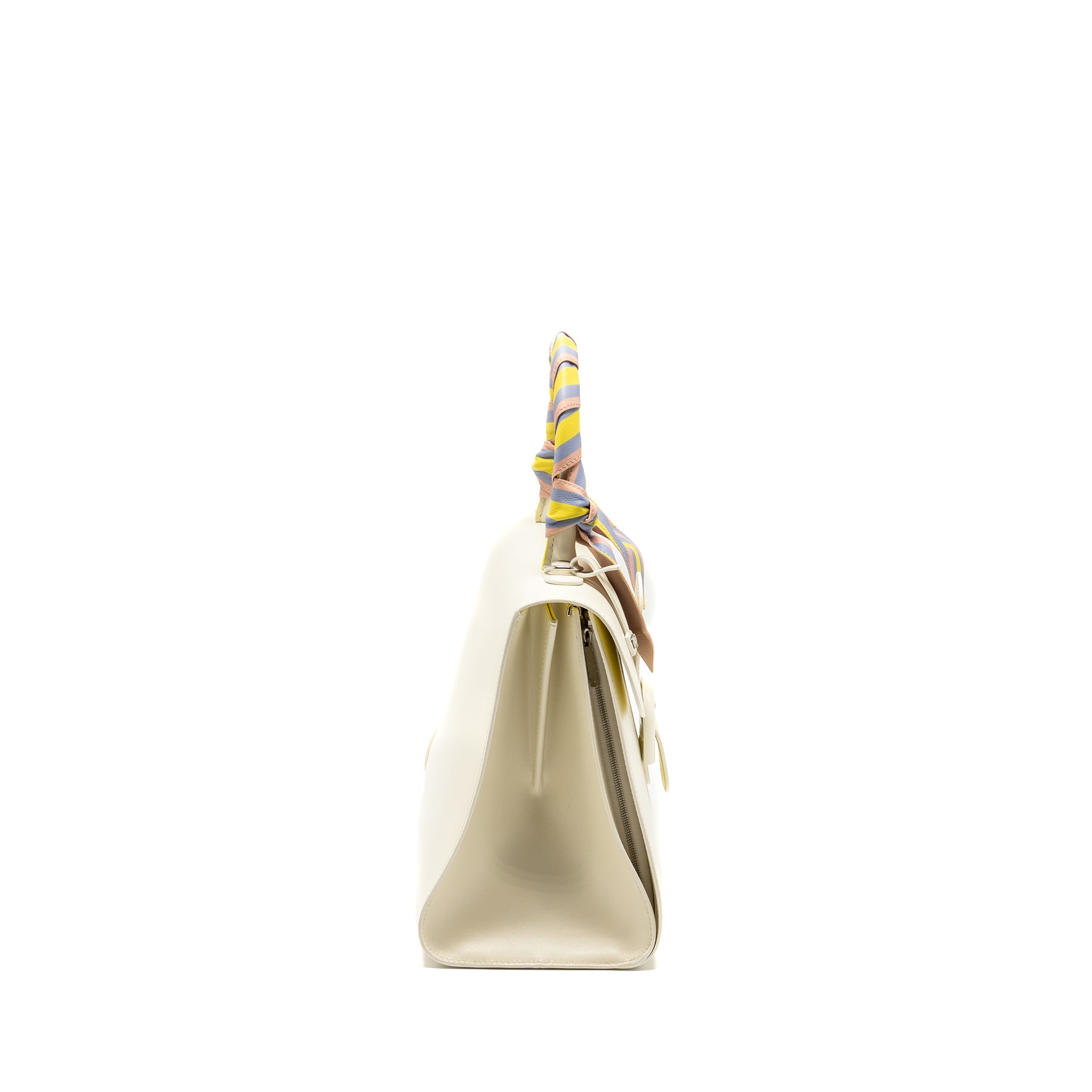 DELVAUX BRILLIANT MM MAGIC BOX CALFSKIN WHITE/MULTICOLOUR SHW