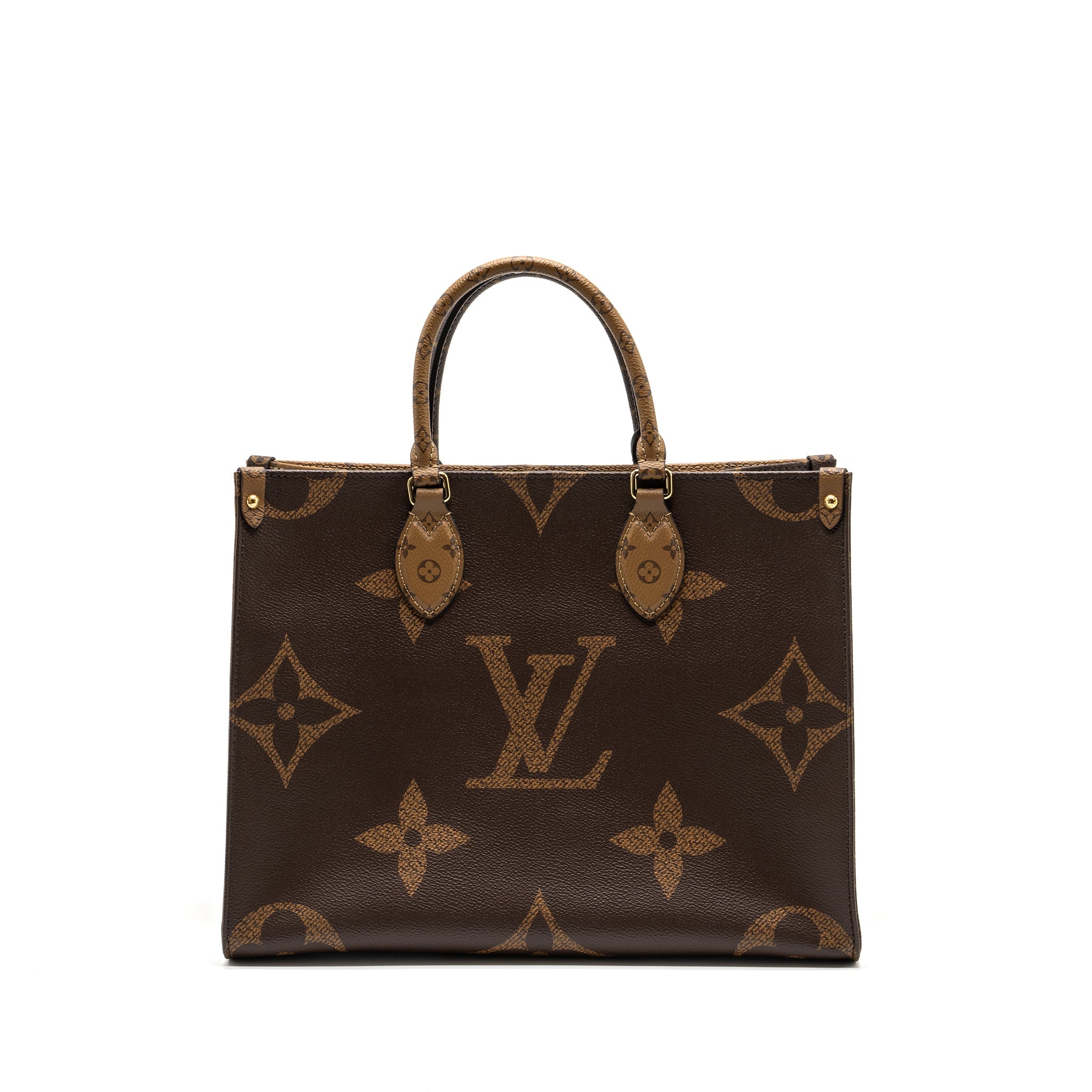 LOUIS VUITTON ONTHEGO MM MONOGRAM CANVAS GHW