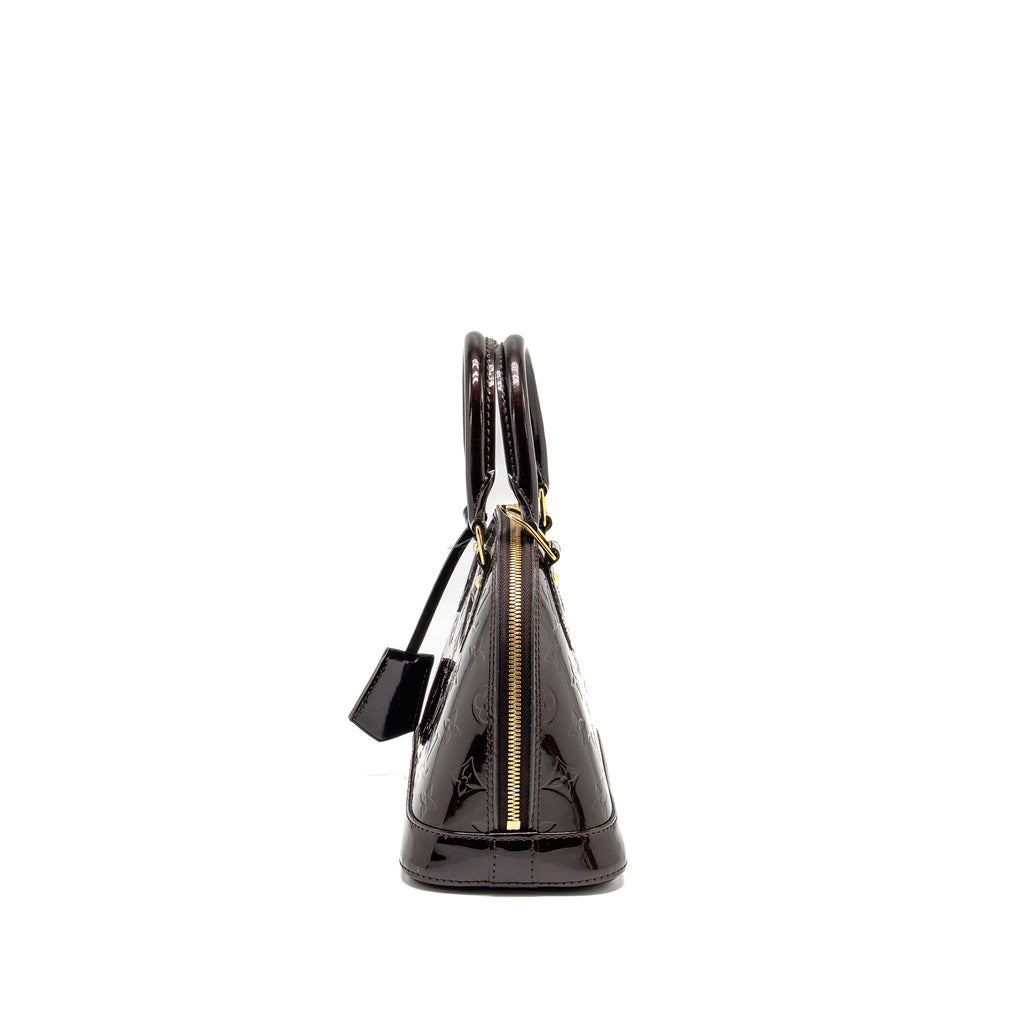 LOUIS VUITTON ALMA BB PATENT AMATANTE GHW