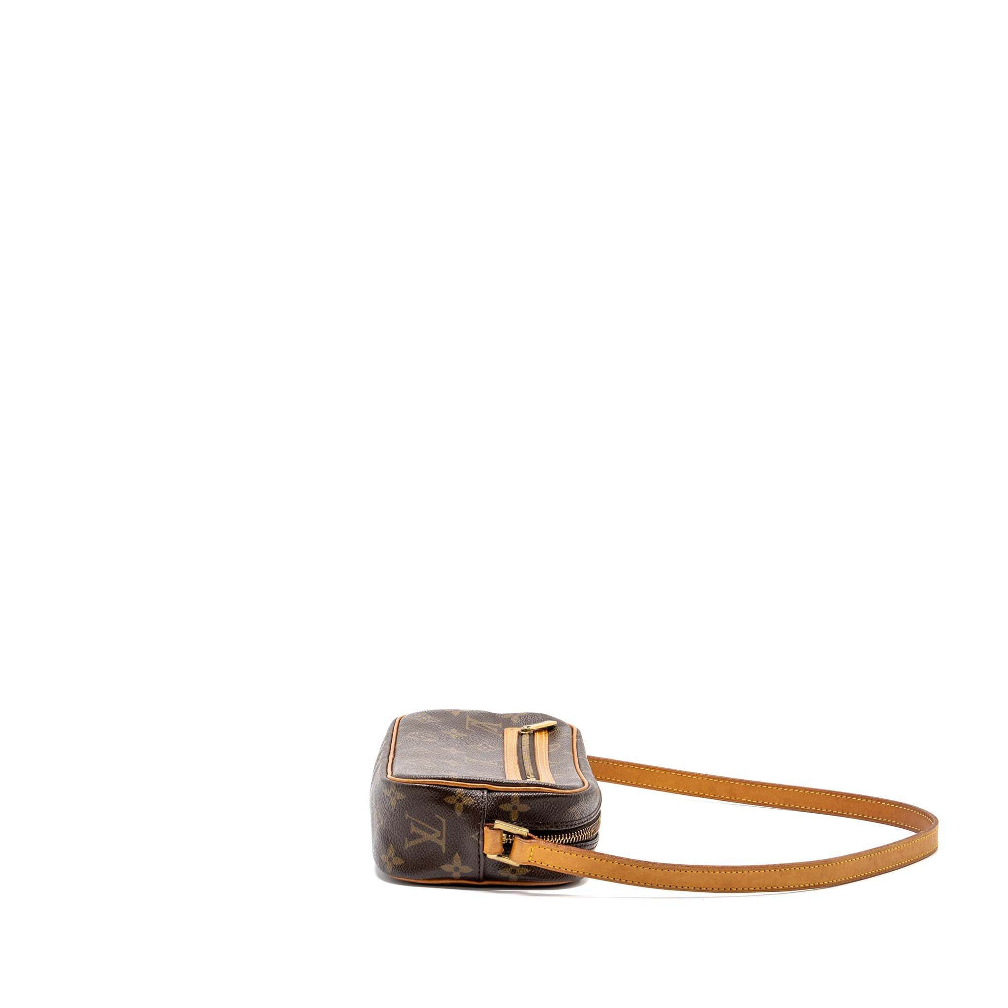LOUIS VUITTON VINTAGE CITE CLUTCH POCHETTE MONOGRAM CANVAS GHW