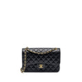 CHANEL JUMBO CLASSIC DOUBLE FLAP BAG CAVIAR BLACK GHW