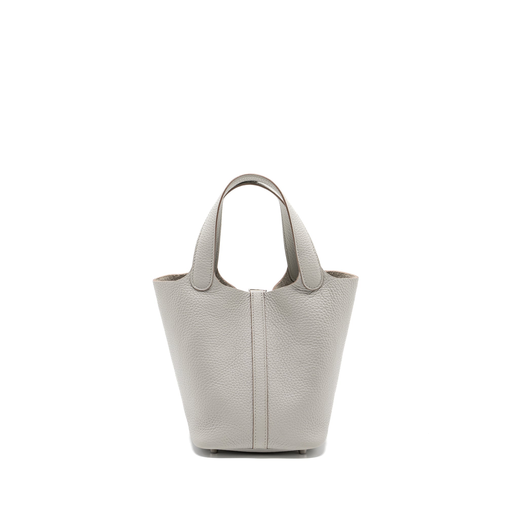 HERMES PICOTIN 18 LOCK BAG CLEMENCE GRIS PERLE SHW