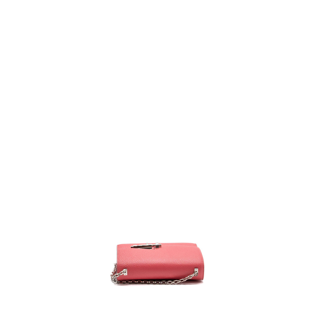 HERMES MINI VERROU CHÈVRE MYSORE ROSE LIPSTICK SHW STMAP C