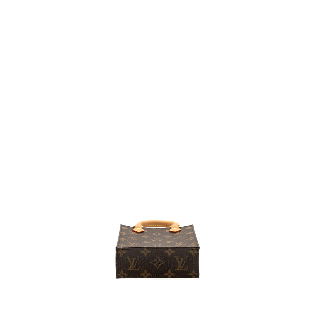 LOUIS VUITTON PETIT SAC PLAT MONOGRAM CANVAS GHW