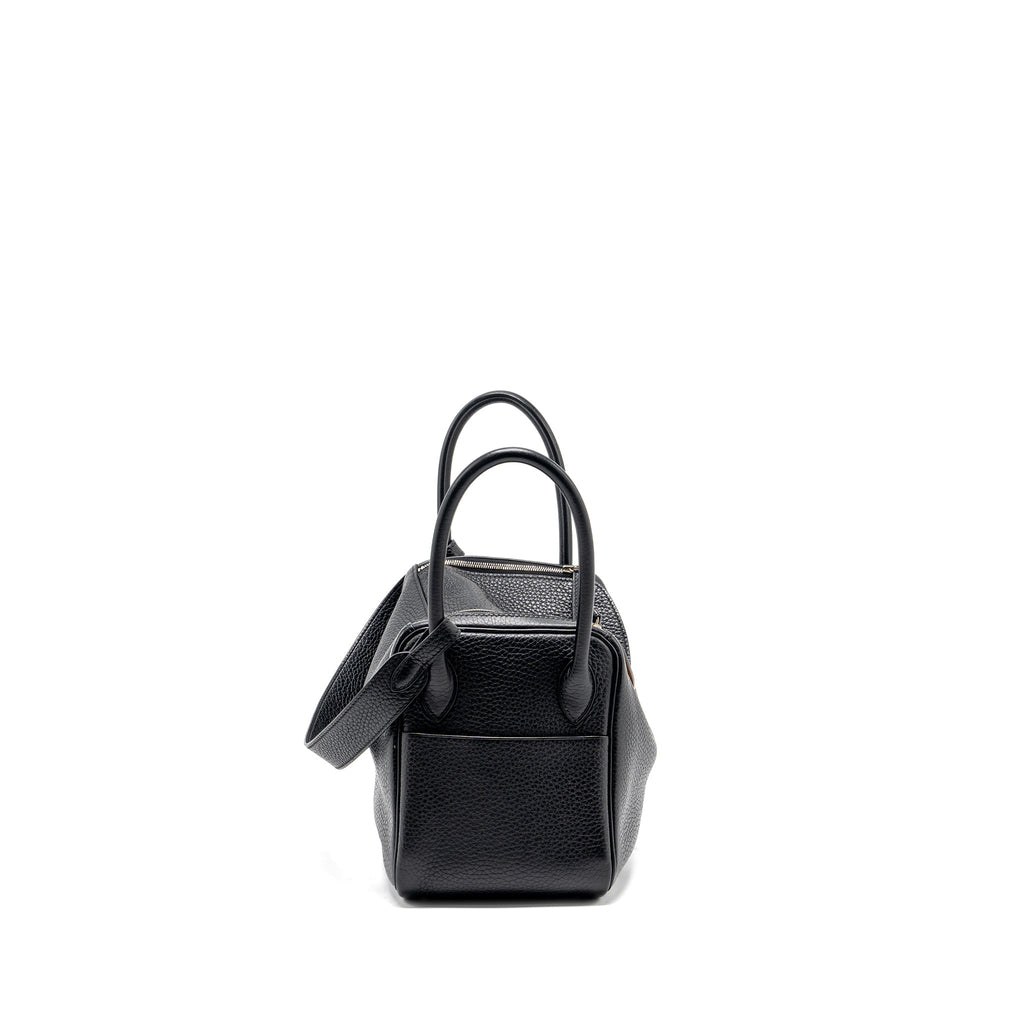 HERMES LINDY 26 CLEMENCE BLACK/TOFFEE SHW