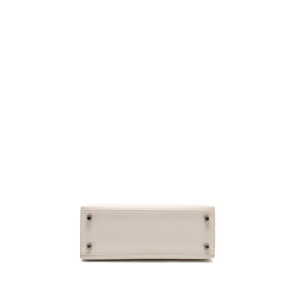 HERMES KELLY 25 EPSOM GRIS PALE SHW