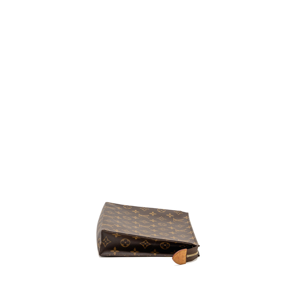 LOUIS VUITTON TOILETRY POCHETTE 26 MONOGRAM CANVAS GHW