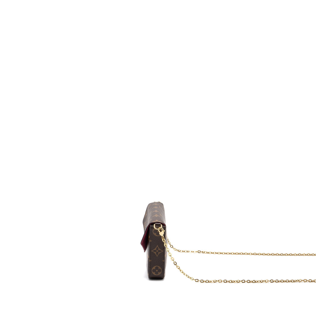LOUIS VUITTON FELICIE POCHETTE MONOGRAM CANVAS GHW