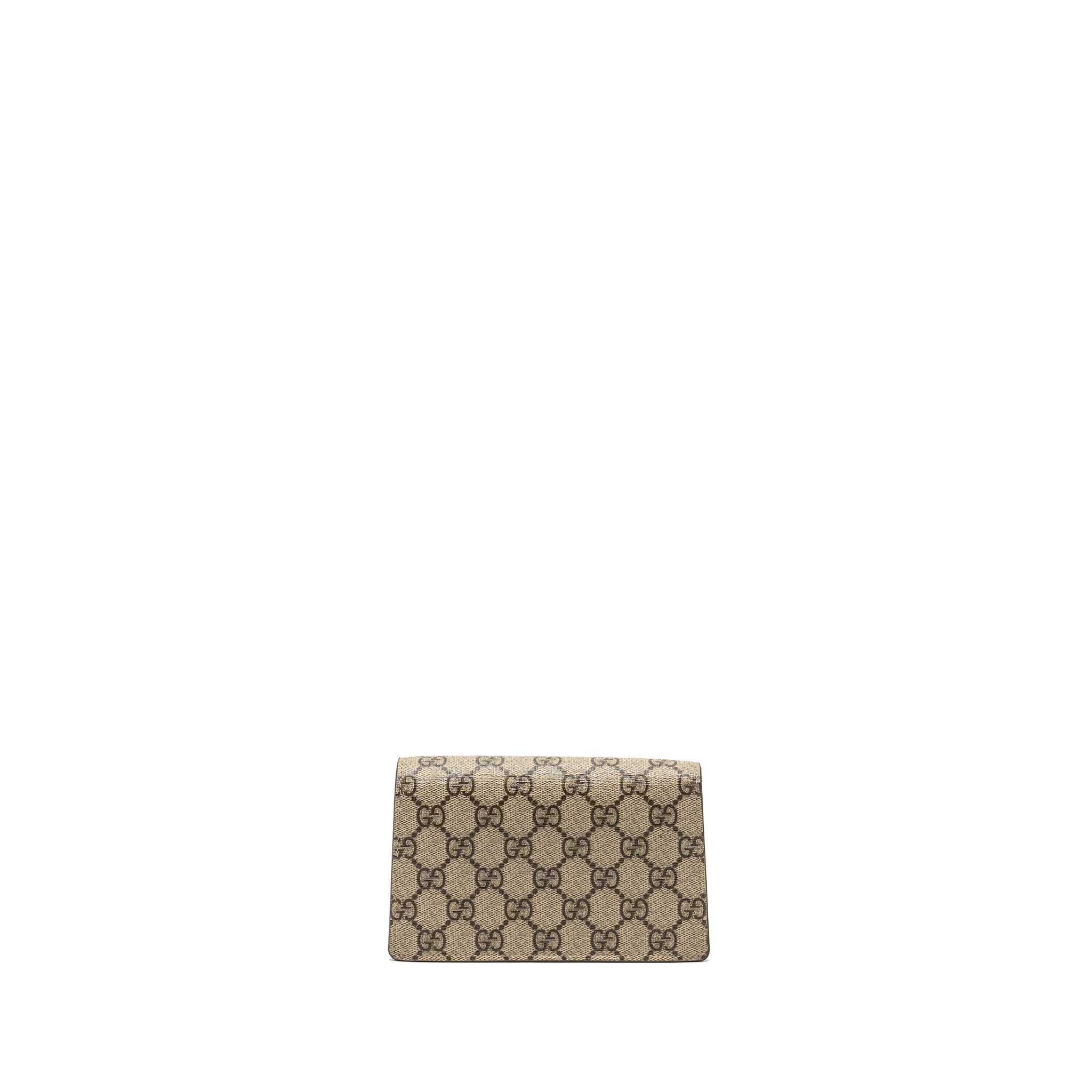GUCCI SUPER MINI DIONYSUS BAG GG SUPREME BEIGE SHW