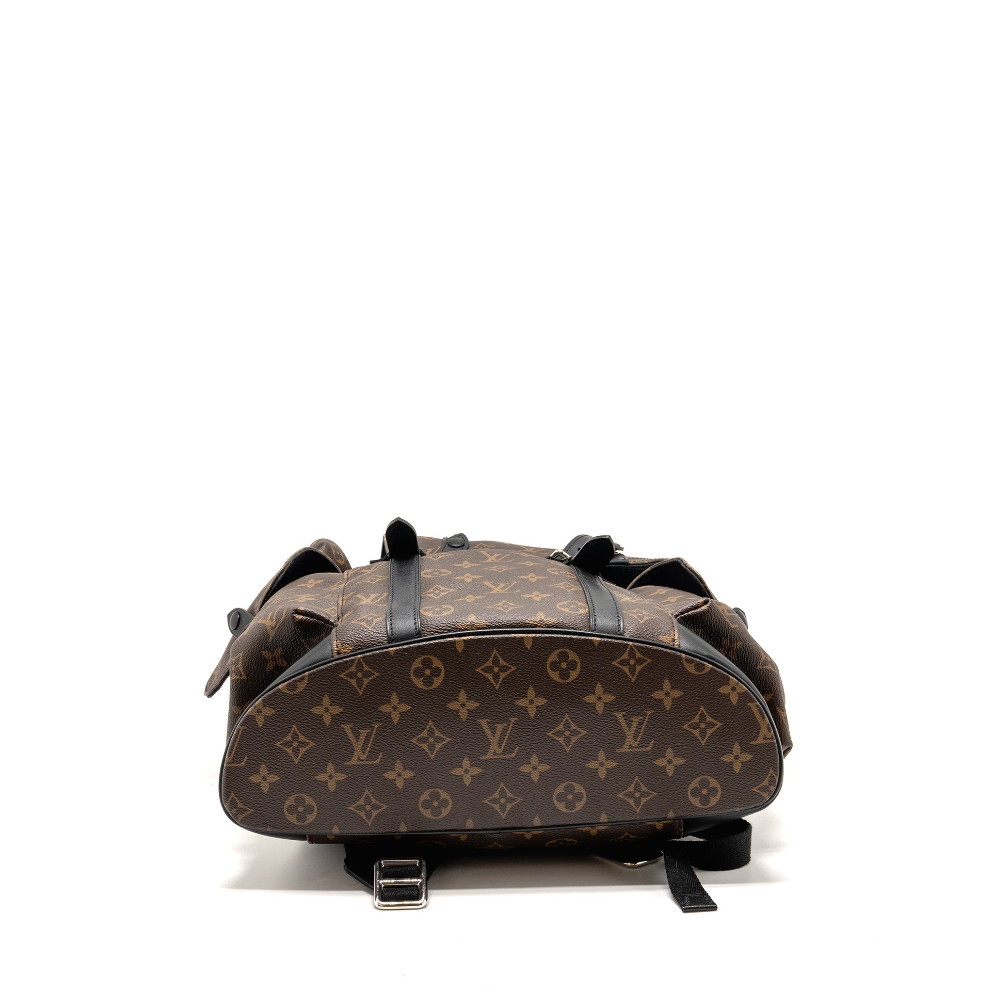 LOUIS VUITTON CHRISTOPHER BACKPACK MONOGRAM MACASSAR CANVAS SHW