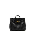 BOTTEGA VENETA SMALL ANDIAMO BAG LAMBSKIN BLACK GHW