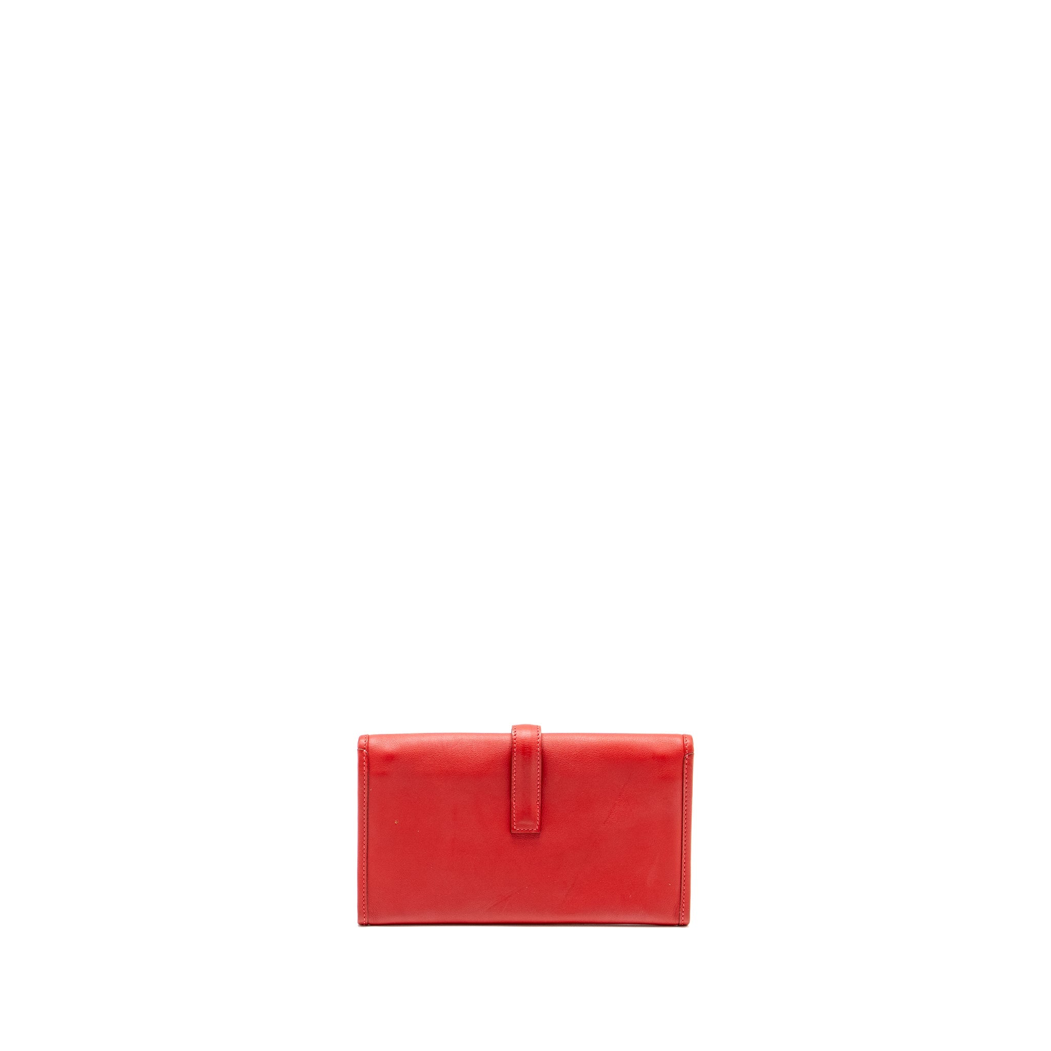 HERMES JIGE ELAN WALLET SWIFT ROUGE SHW