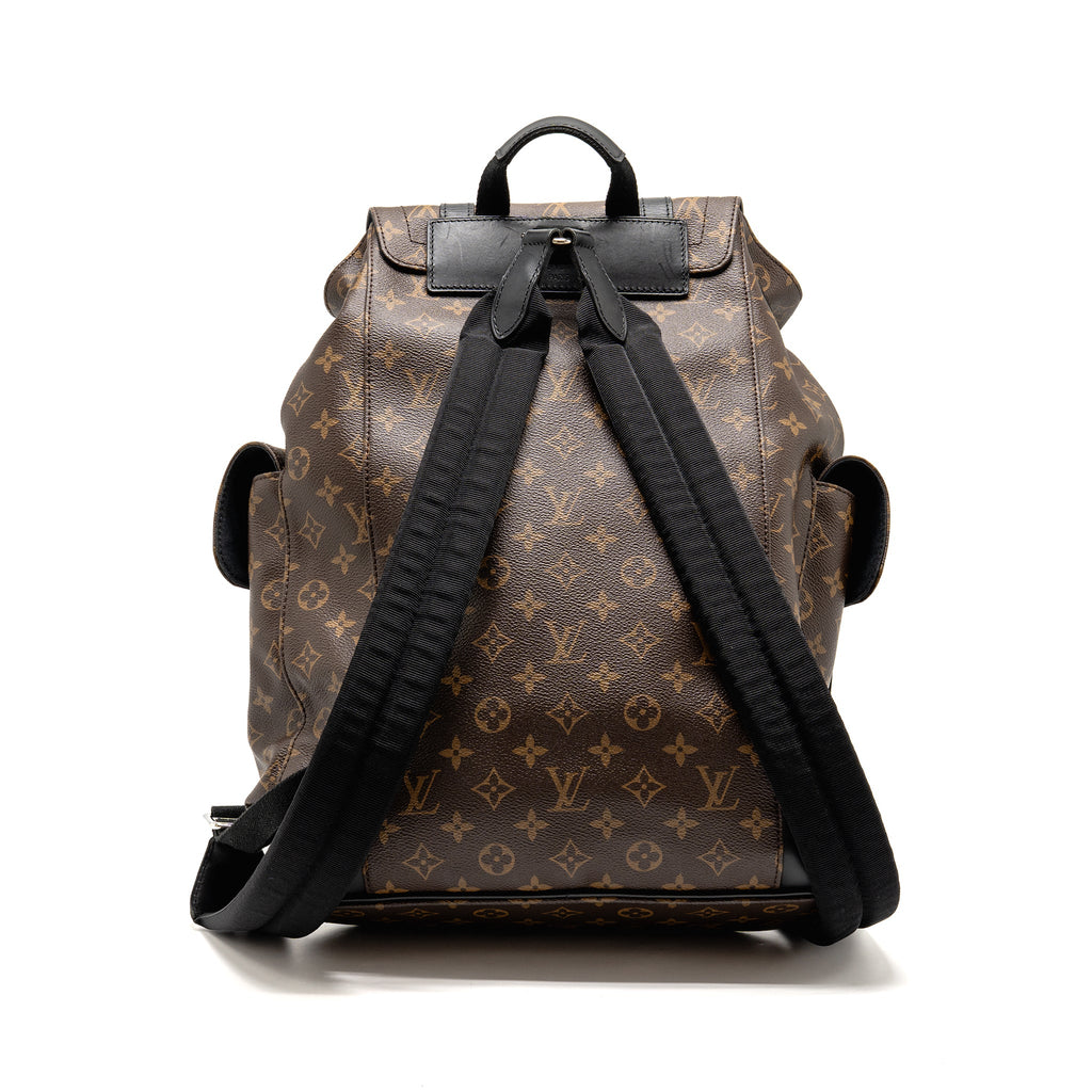 LOUIS VUITTON CHRISTOPHER BACKPACK MONOGRAM MACASSAR CANVAS SHW