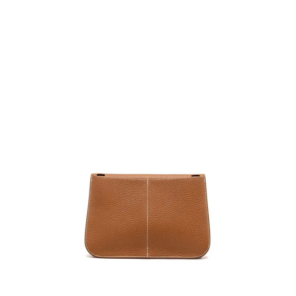 HERMES HALZAN 25 CLEMENCE GOLD GHW