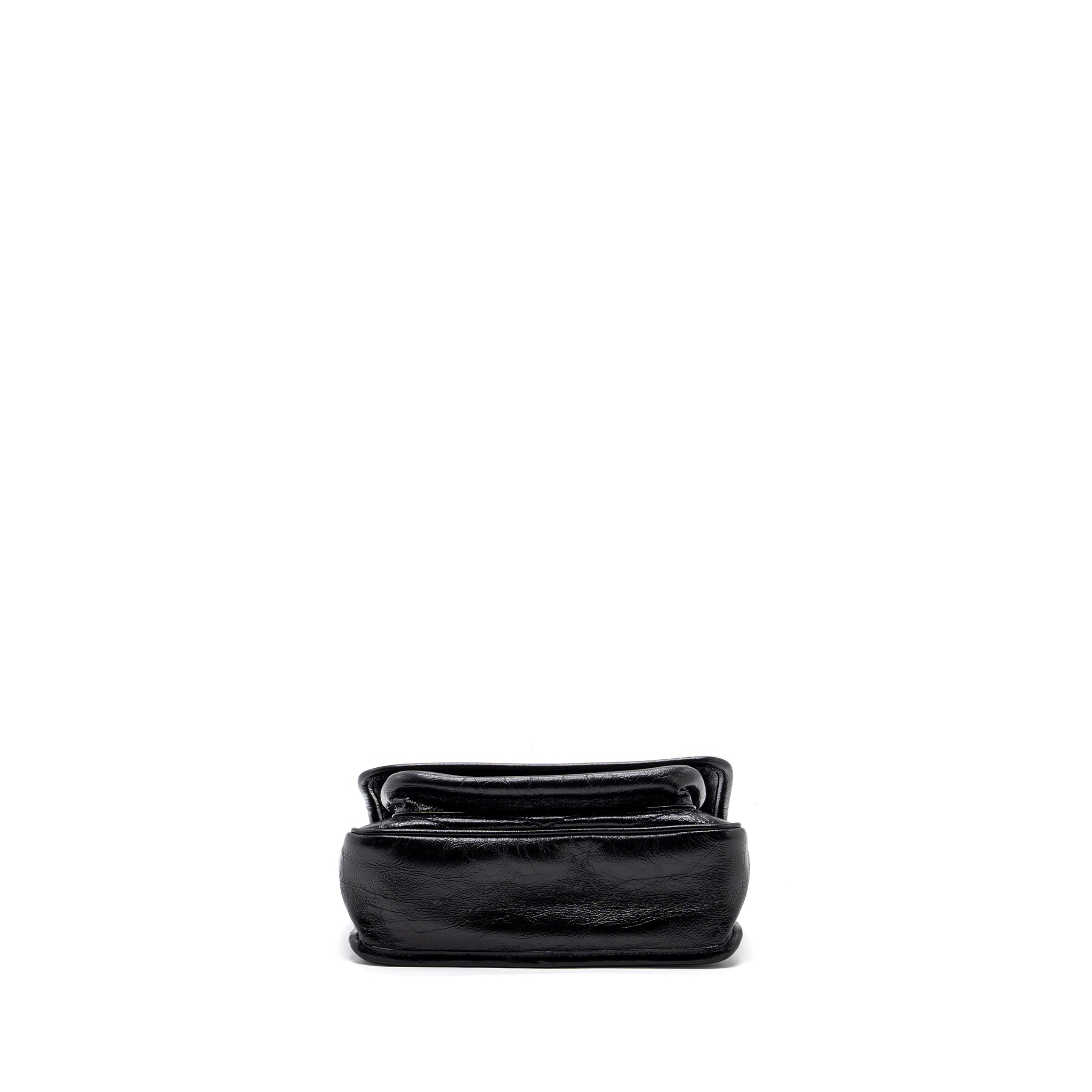 SAINT LAURENT NIKI BABY CALFSKIN BLACK RUTHENIUM HARDWARE