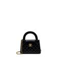 CHANEL 23K KELLY BAG CALFSKIN BLACK GHW (MICROCHIP)