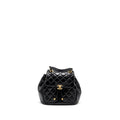 CHANEL 23K MINI BACKPACK LAMBSKIN BLACK GHW (MICROCHIP)