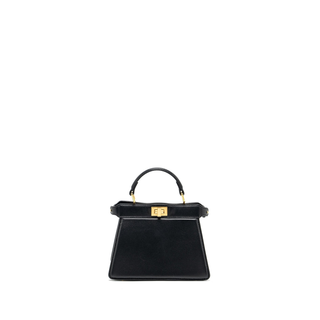 FENDI PEEKABOO ISEEU PETIT LAMBSKIN BLACK GHW