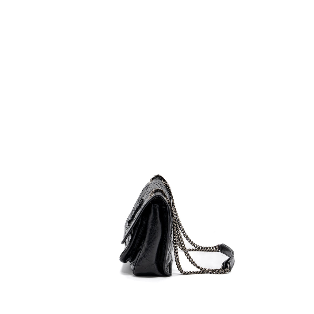 SAINT LAURENT NIKI BABY CALFSKIN BLACK RUTHENIUM HARDWARE