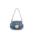 LOUIS VUITTON SUNSET MONOGRAM DENIM REMIX LIGHT BLUE LIMITED EDITION GHW