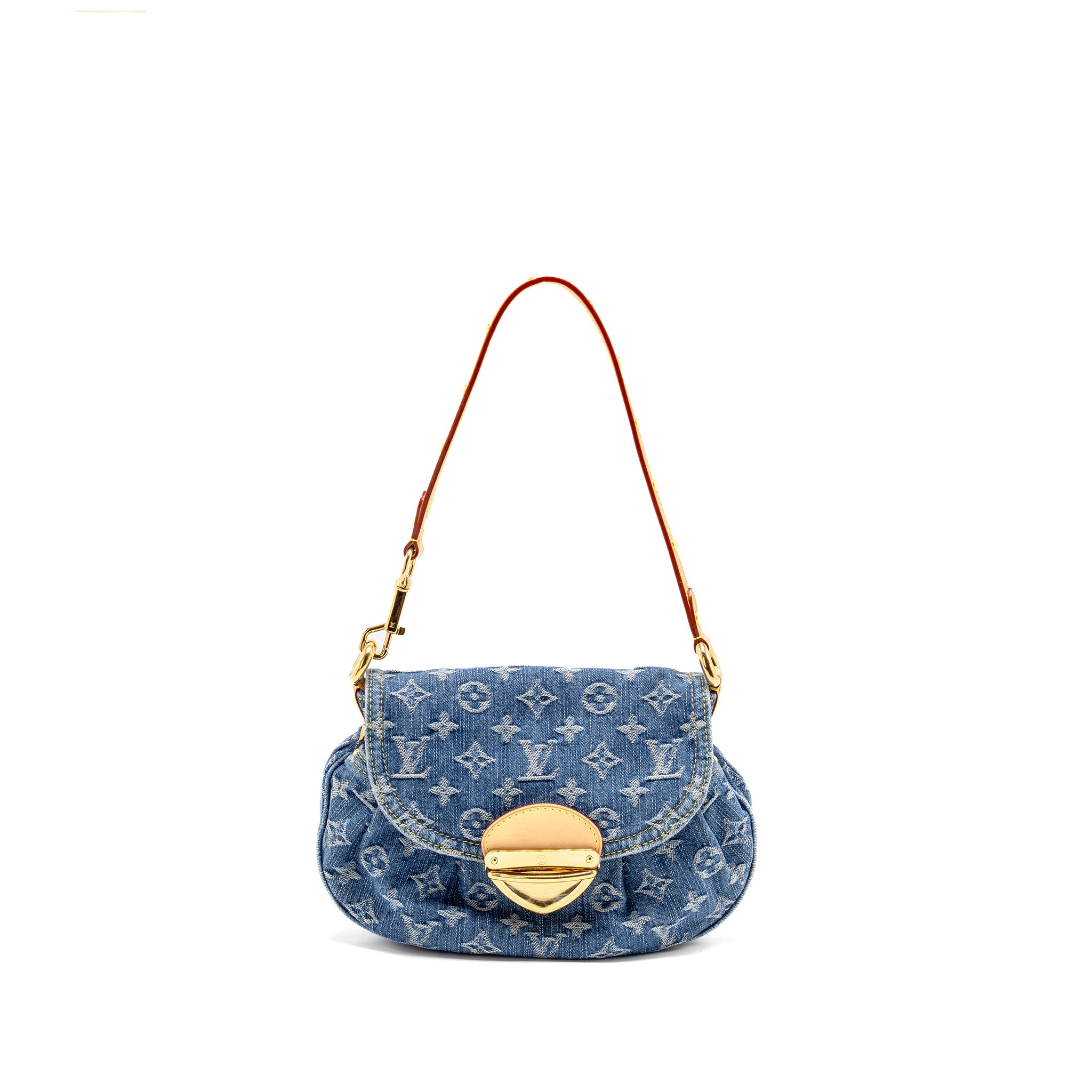 LOUIS VUITTON SUNSET MONOGRAM DENIM REMIX LIGHT BLUE LIMITED EDITION GHW
