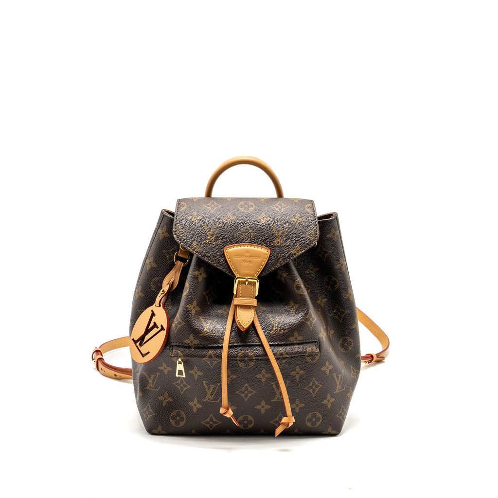 LOUIS VUITTON MONTSOURIS PM BACKPACK MONOGRAM CANVAS GHW