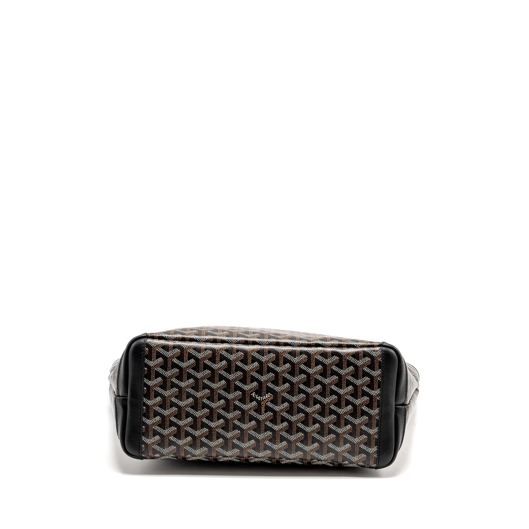 GOYARD ARTOIS PM TOTE BAG GOYARDLINE CANVAS BLACK SHW