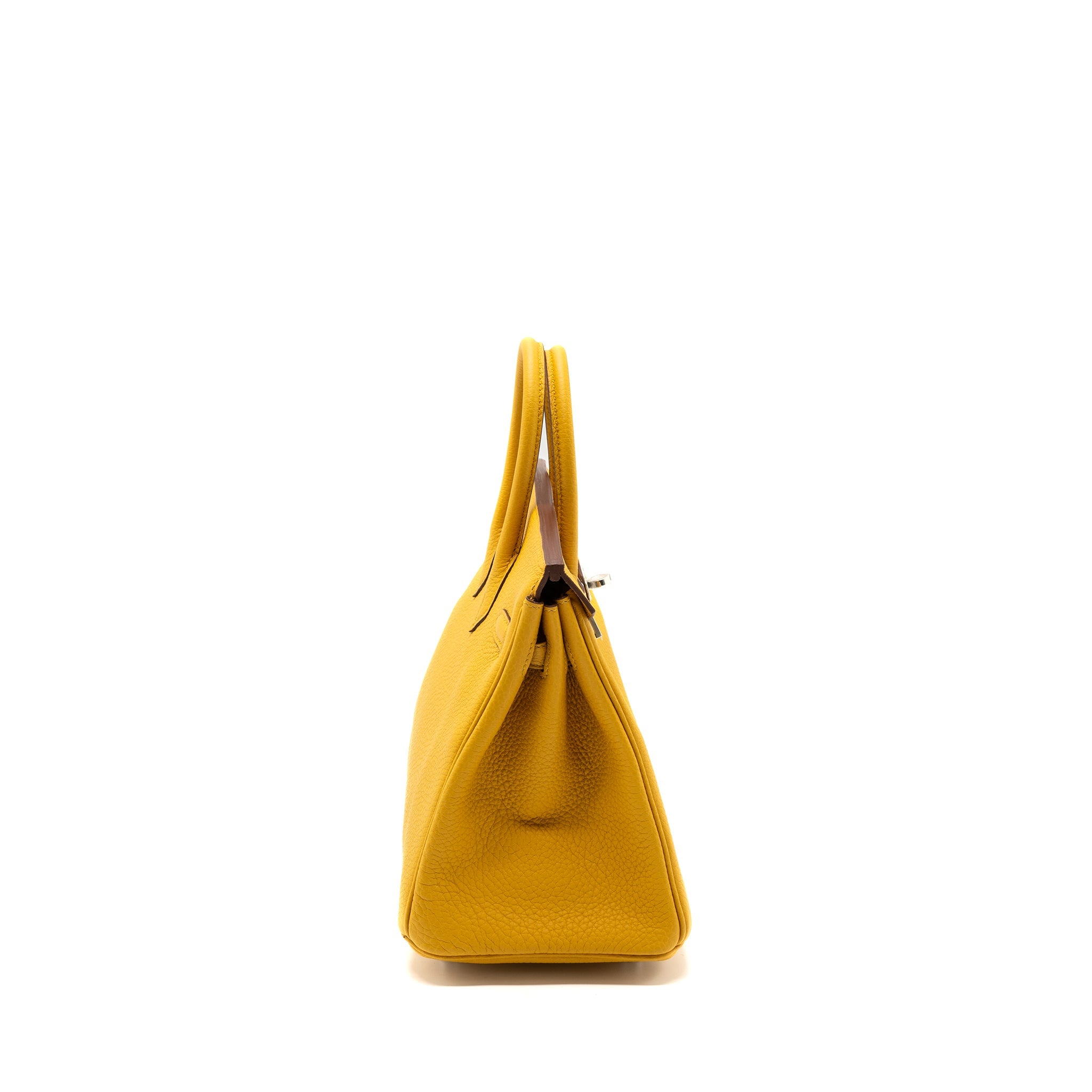 HERMES BIRKIN 25 TOGO JAUNE AMBRE SHW