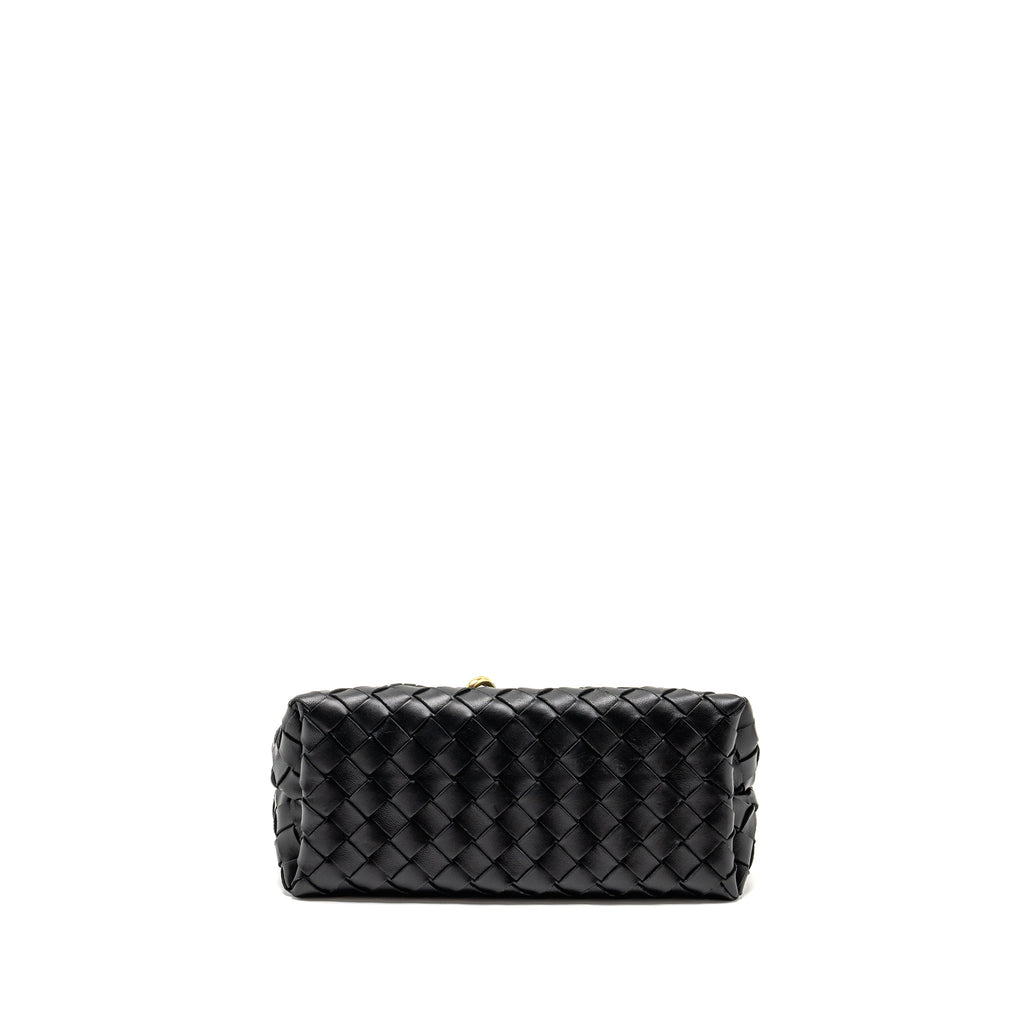 BOTTEGA VENETA SMALL ANDIAMO BAG LAMBSKIN BLACK GHW