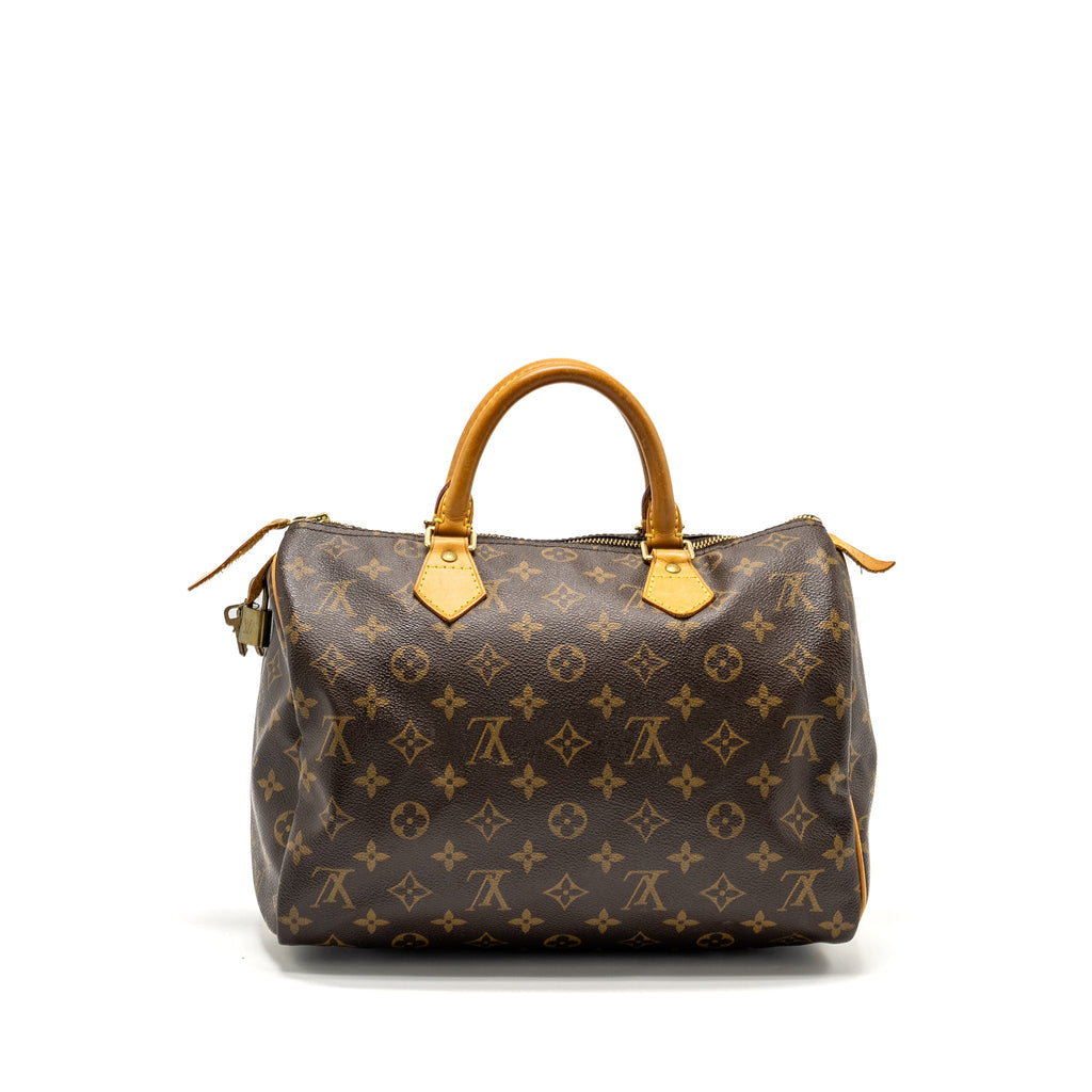 LOUIS VUITTON SPEEDY 30 MONOGRAM CANVAS GHW