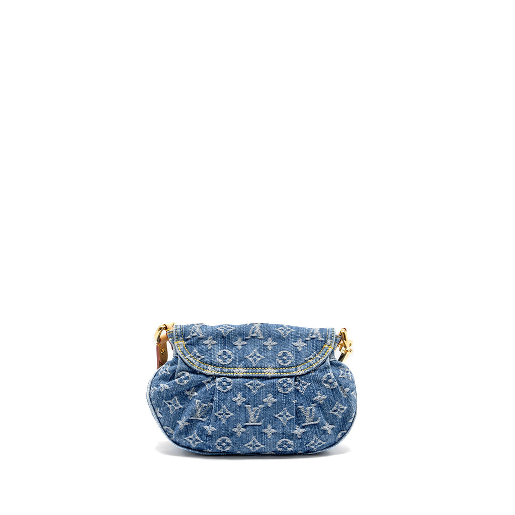 LOUIS VUITTON SUNSET MONOGRAM DENIM REMIX LIGHT BLUE LIMITED EDITION GHW