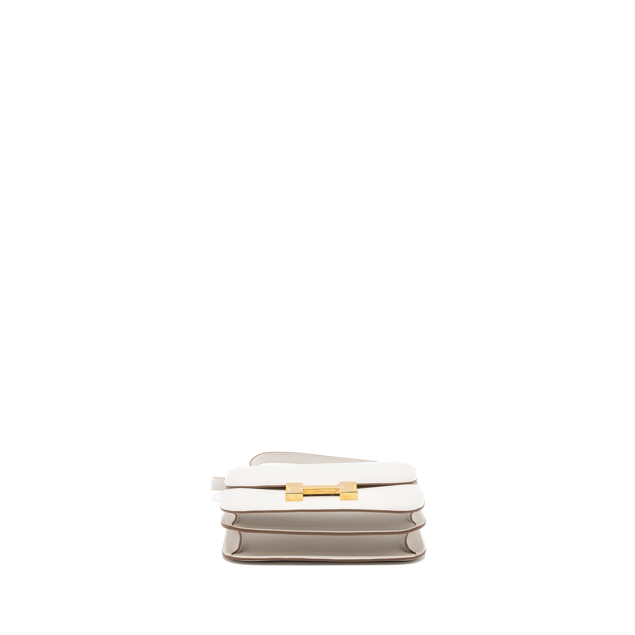 HERMES MINI CONSTANCE EPSOM GRIS PALE GHW