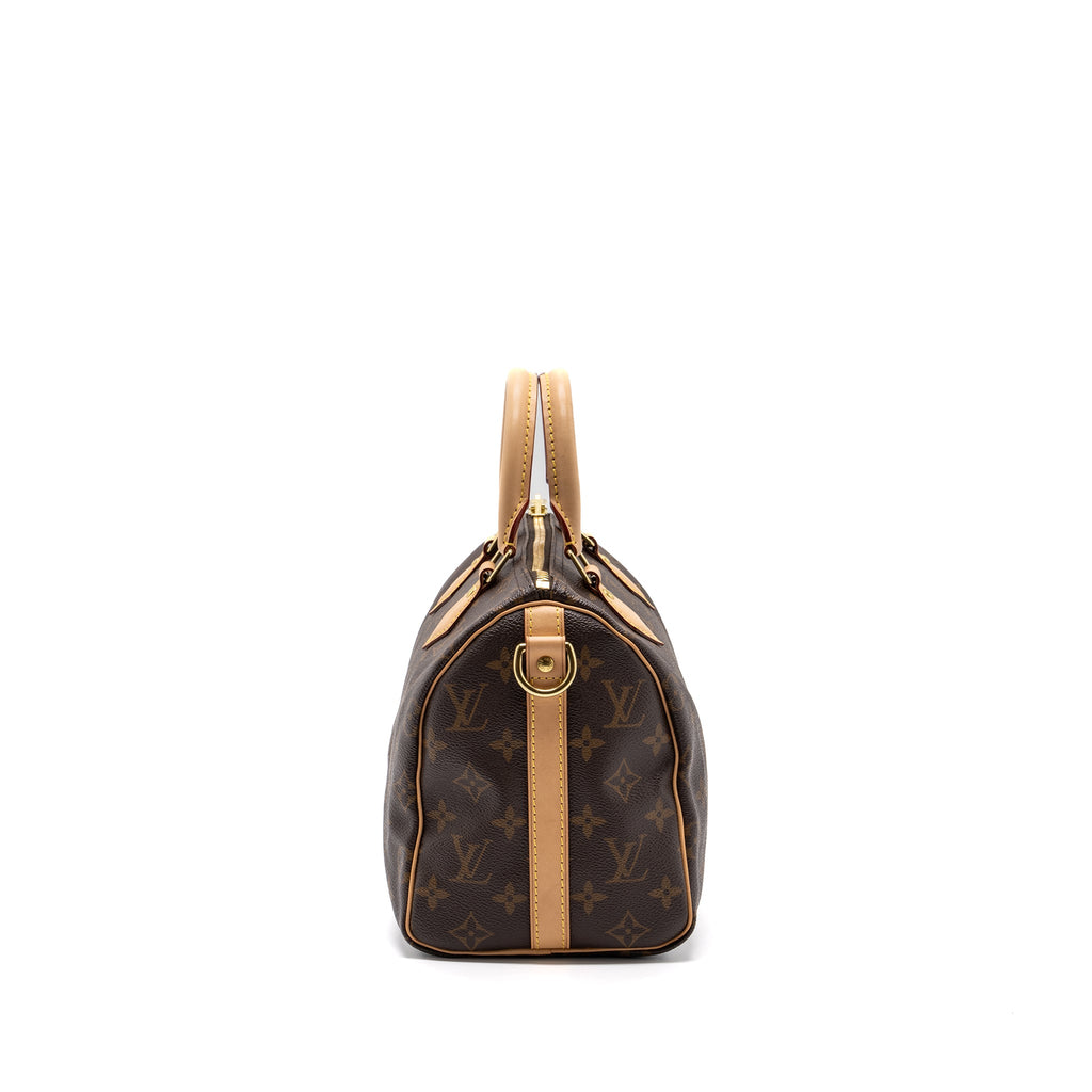LOUIS VUITTON SPEEDY BANDOULIERE 25 MONOGRAM CANVAS GHW (NEW VERSION)