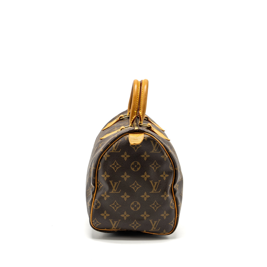 LOUIS VUITTON SPEEDY 30 MONOGRAM CANVAS GHW