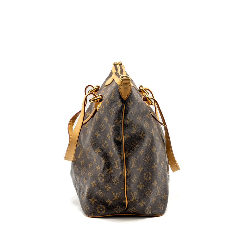 LOUIS VUITTON PALERMO GM TOTE BAG MONOGRAM CANVAS GHW
