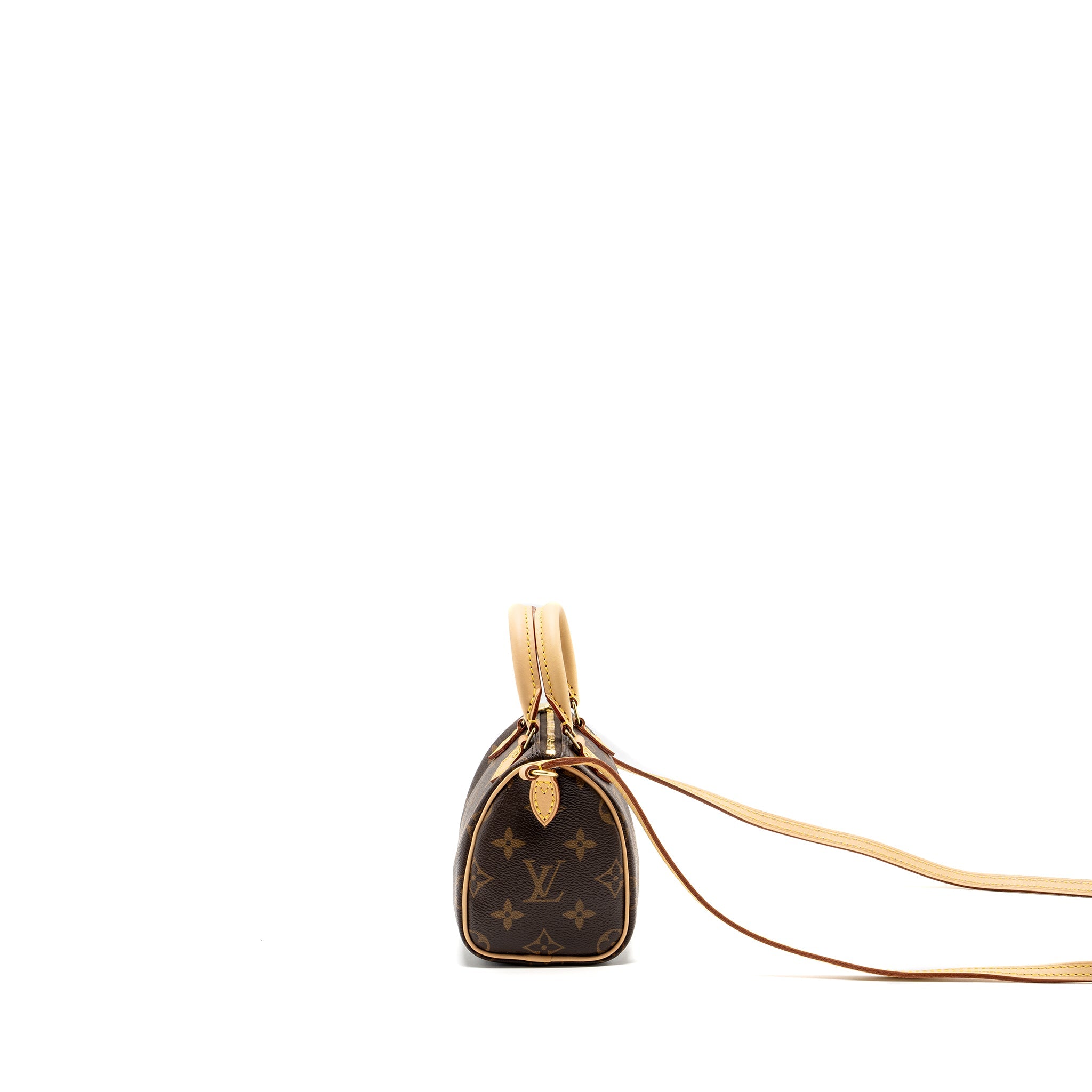 LOUIS VUITTON NANO SPEEDY MONOGRAM CANVAS GHW (OLD VERSION)