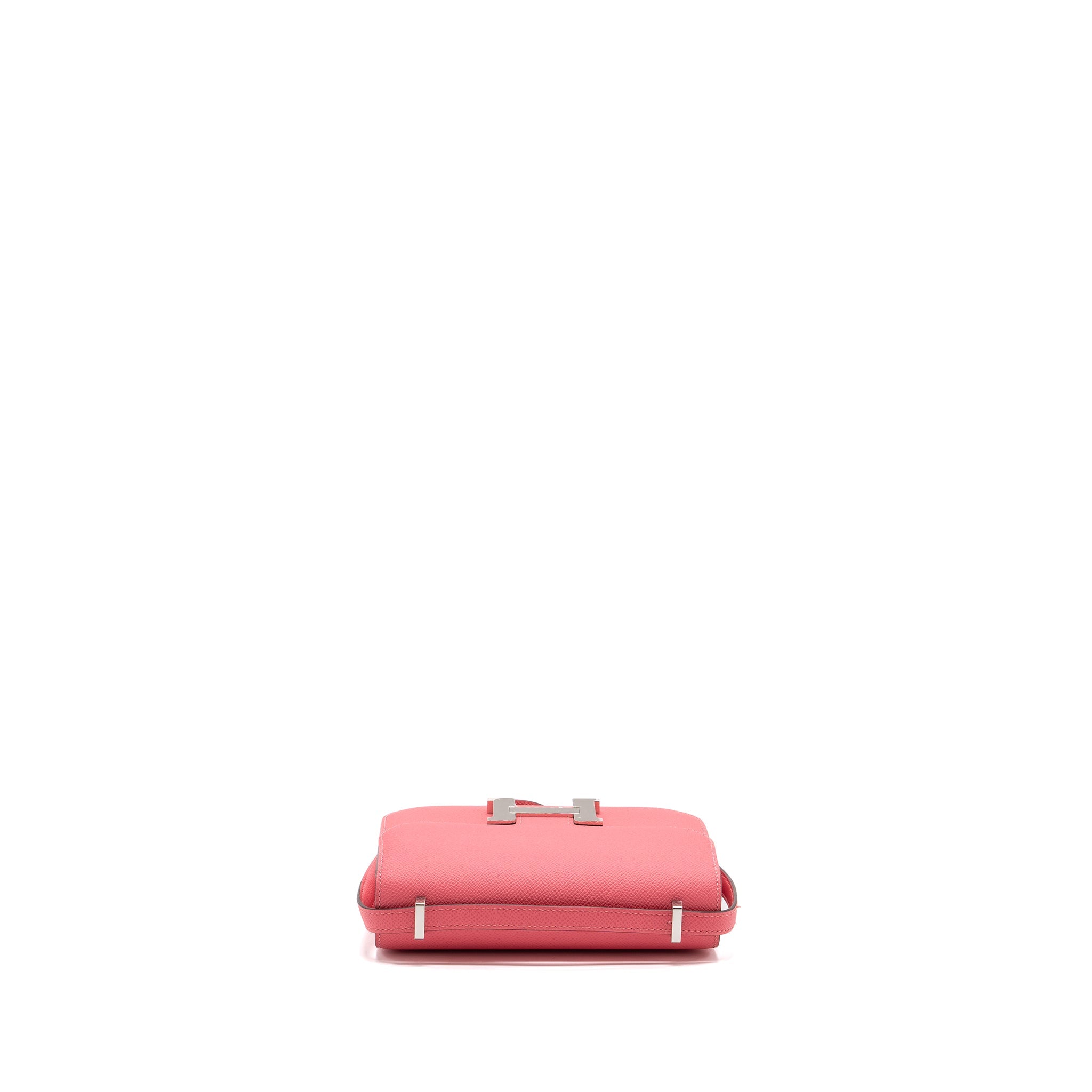 HERMES MINI CONSTANCE EPSOM ROSE AZALEE SHW