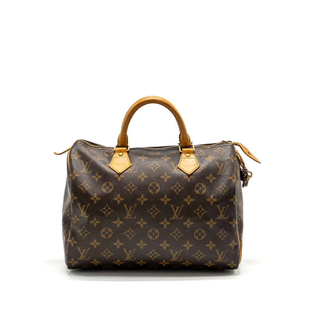 LOUIS VUITTON SPEEDY 30 MONOGRAM CANVAS GHW
